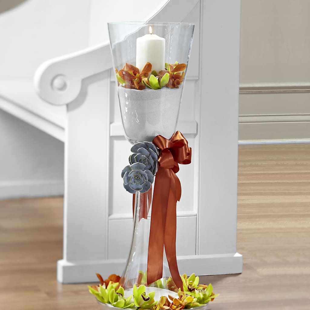 Matrimony Pew Decor – Monarca Florist, Yonkers NY