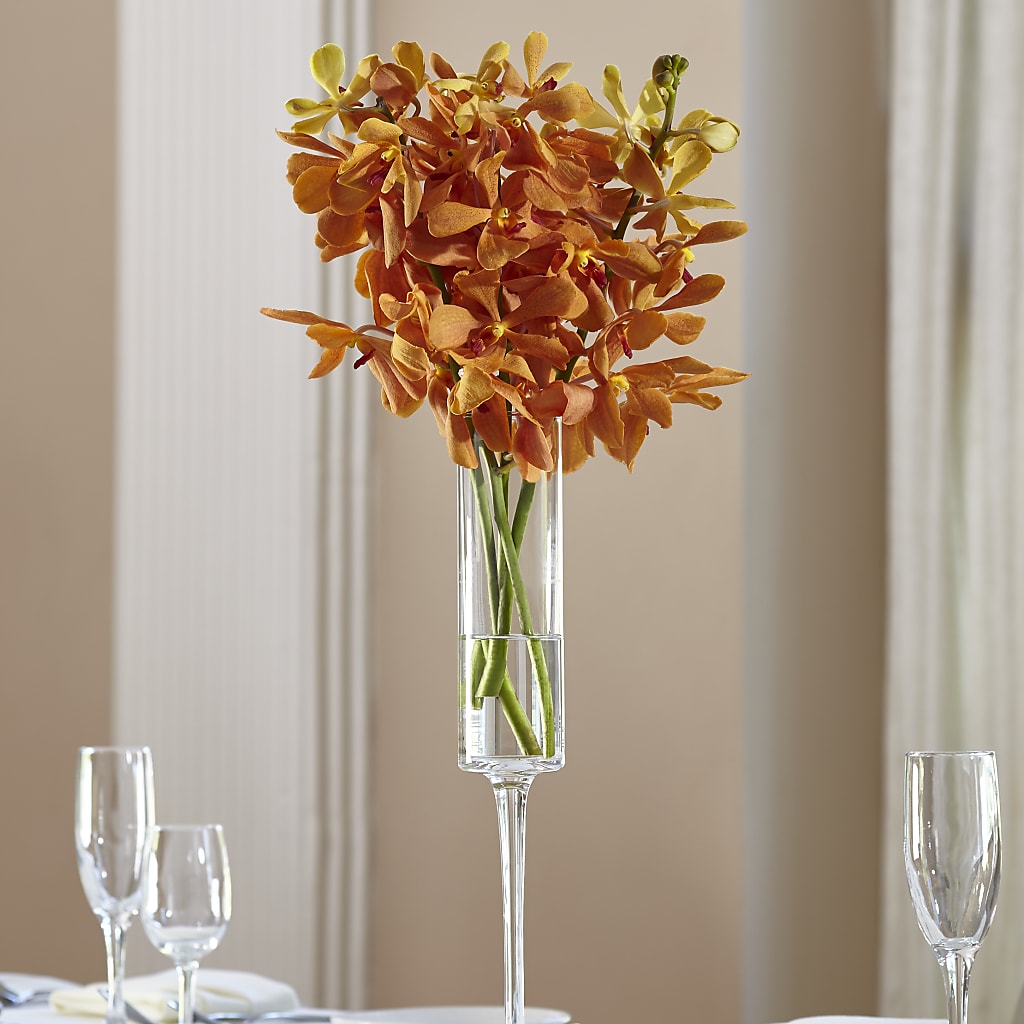 Orange Mokara Bouquet – Monarca Florist, Yonkers NY