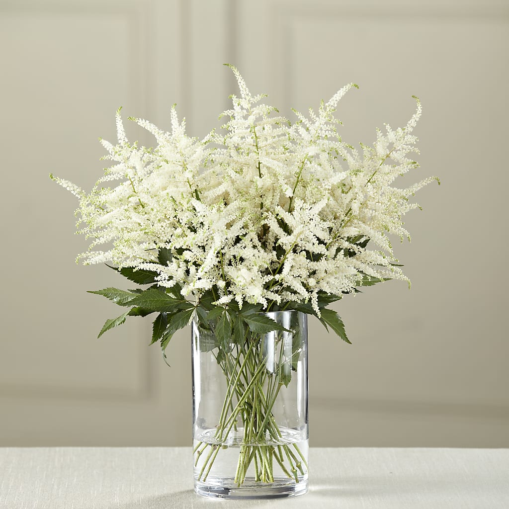 White Astilbe Bouquet – Monarca Florist, Yonkers NY