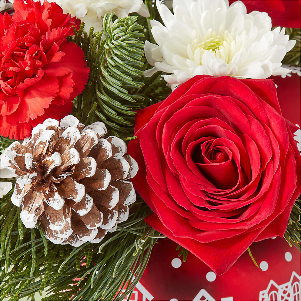 Christmas Village Ornament –  Monarca Florist, Yonkers NY