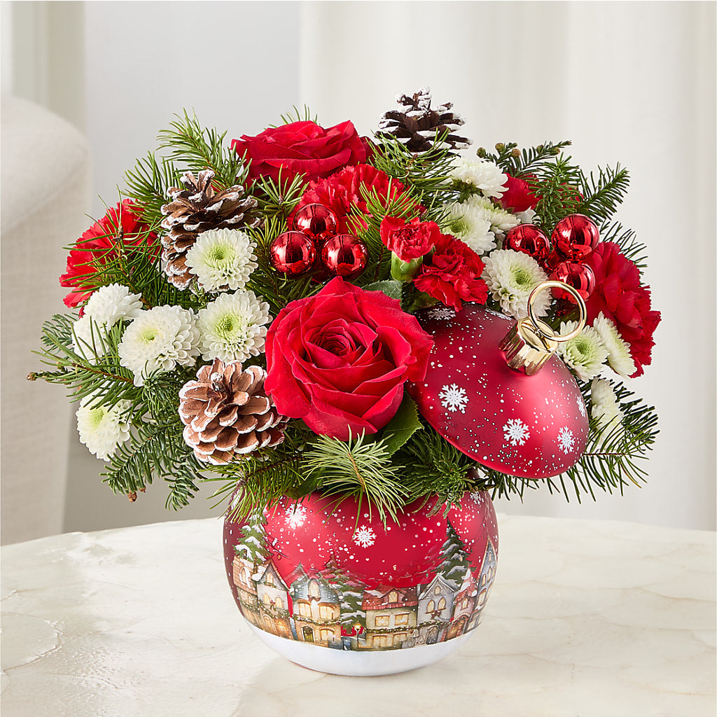 Christmas Carols Ornament –  Monarca Florist, Yonkers NY
