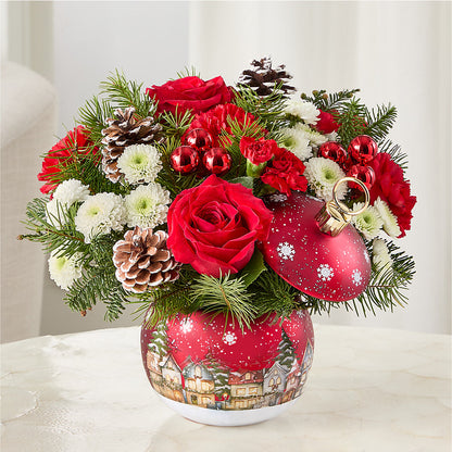 Christmas Carols Ornament –  Monarca Florist, Yonkers NY