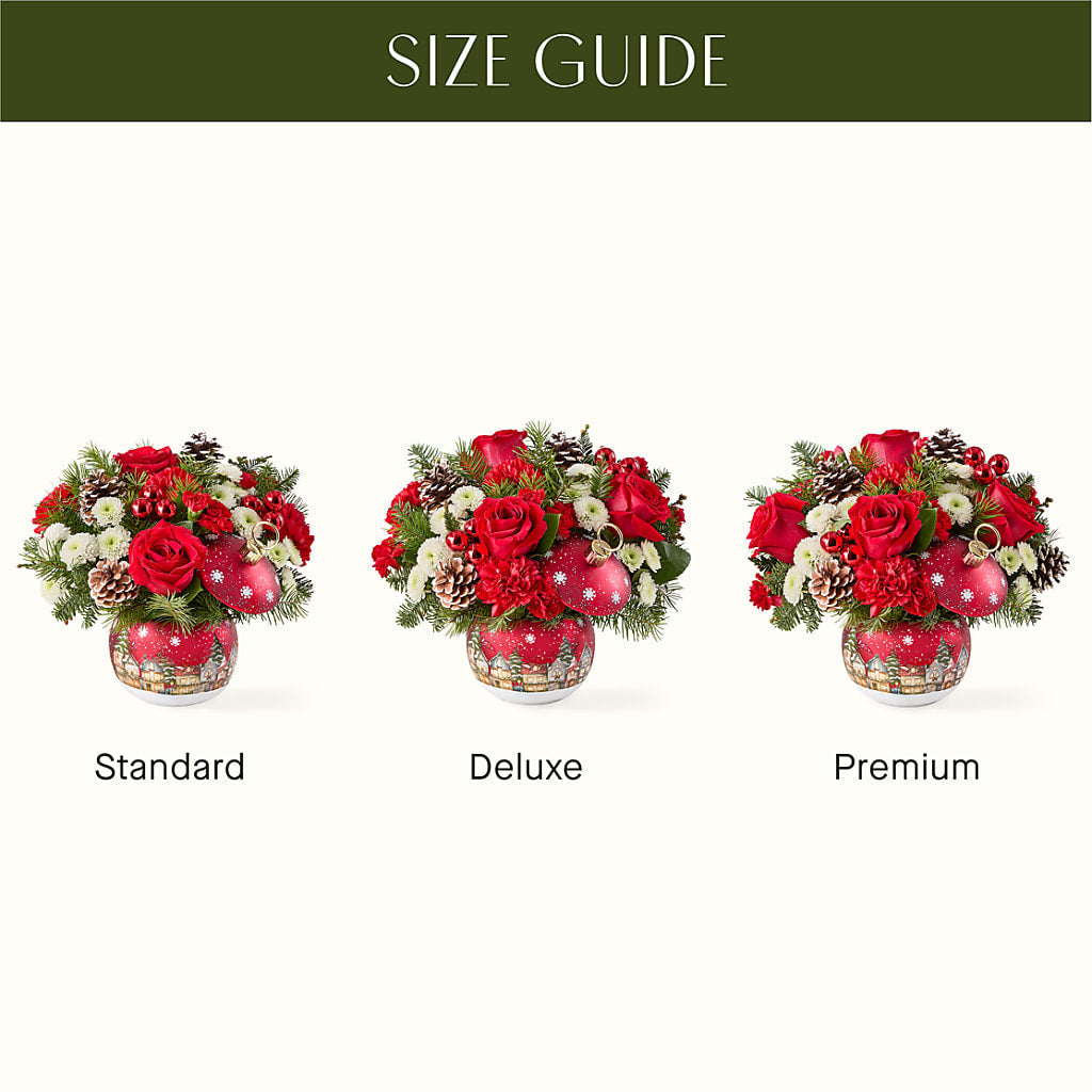 Christmas Carols Ornament –  Monarca Florist, Yonkers NY