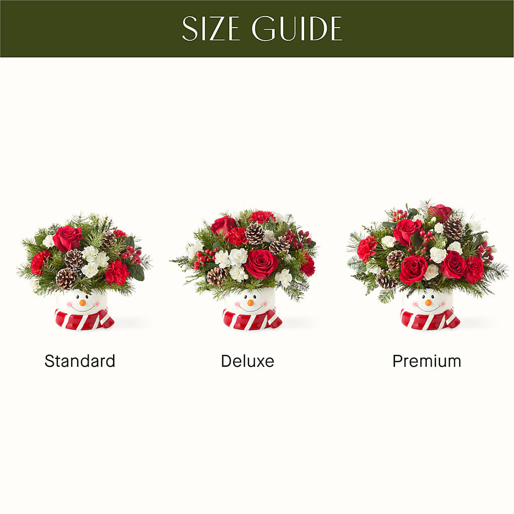 Jolly Snowman Bouquet –  Monarca Florist, Yonkers NY
