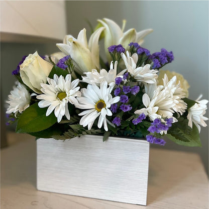 Beyond Blue Box Bouquet –  Monarca Florist, Yonkers NY