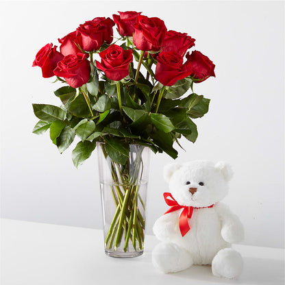 Romantic Long Stem Red Rose Bouquet Bundles –  Monarca Florist, Yonkers NY