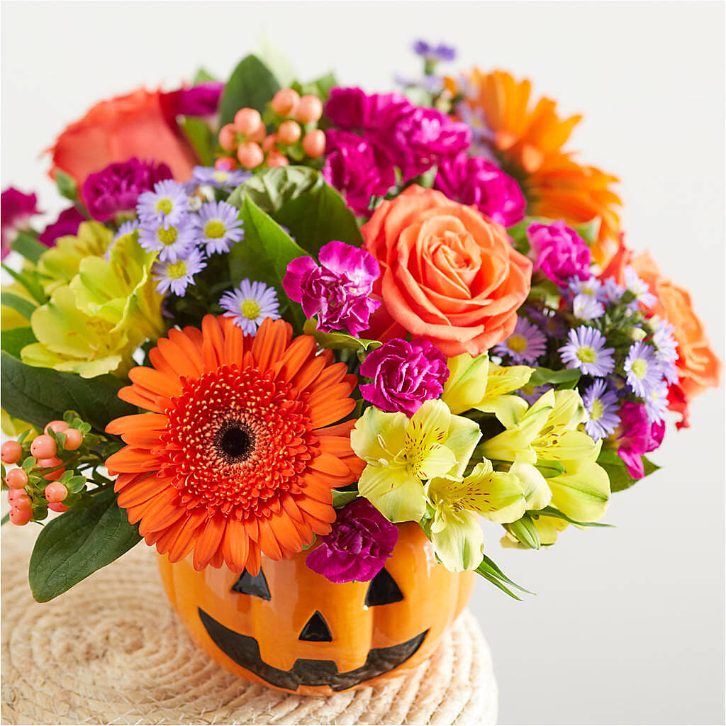 Tricks & Treats Pumpkin –  Monarca Florist, Yonkers NY