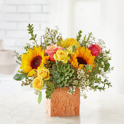 Sunflower Season Bouquet –  Monarca Florist, Yonkers NY