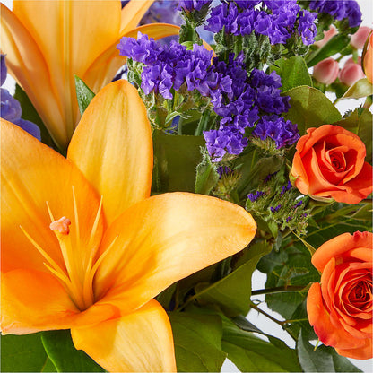 Radiant Citrus Bouquet –  Monarca Florist, Yonkers NY