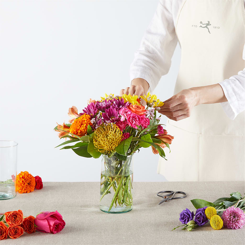 Feast of Color – A Florist Original –  Monarca Florist, Yonkers NY