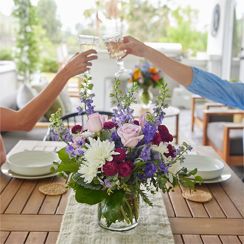 Violet Frost Bouquet –  Monarca Florist, Yonkers NY