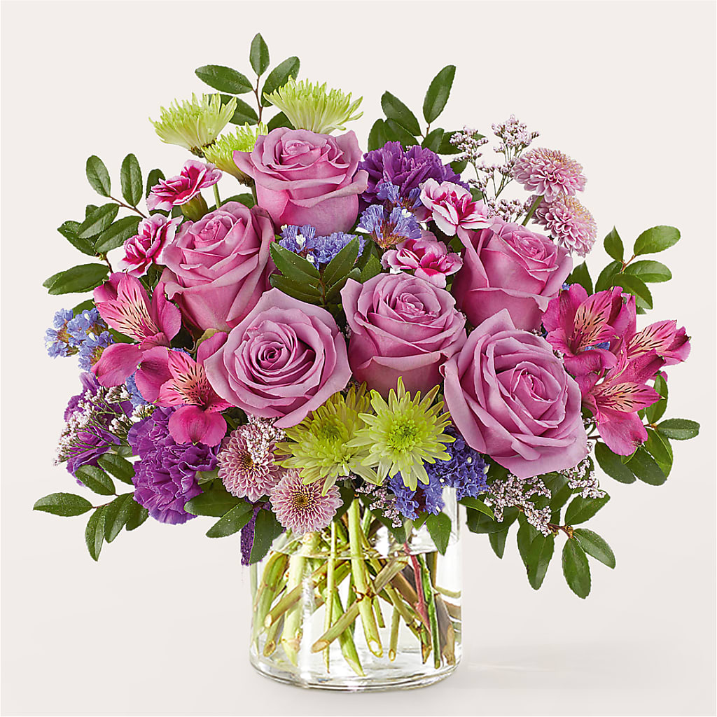 Glass Half Full Bouquet –  Monarca Florist, Yonkers NY