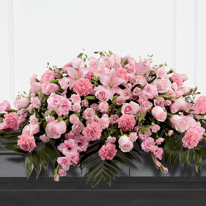 Garden of Comfort Casket Spray (Standard) –  Monarca Florist, Yonkers NY