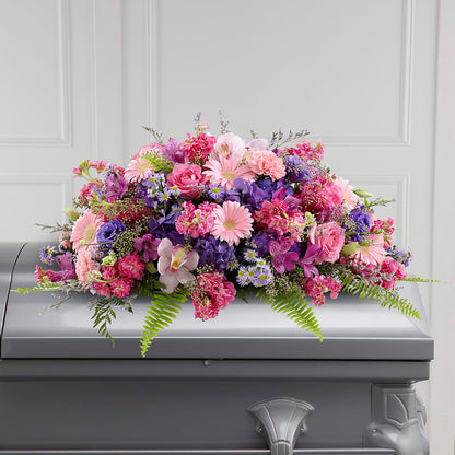 Glorious Garden Casket Spray –  Monarca Florist, Yonkers NY