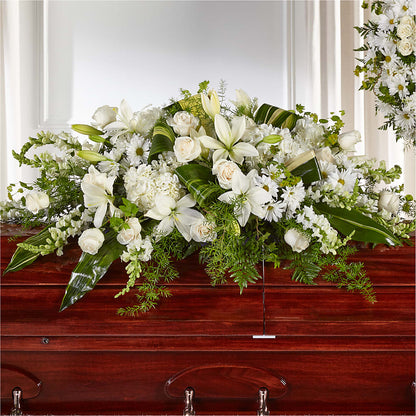 Abundance Casket Spray –  Monarca Florist, Yonkers NY
