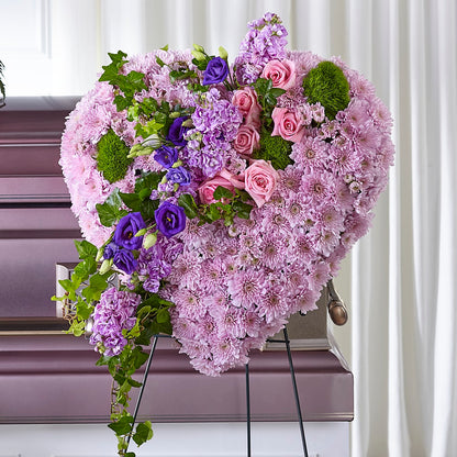 Treasured Love Standing Heart –  Monarca Florist, Yonkers NY