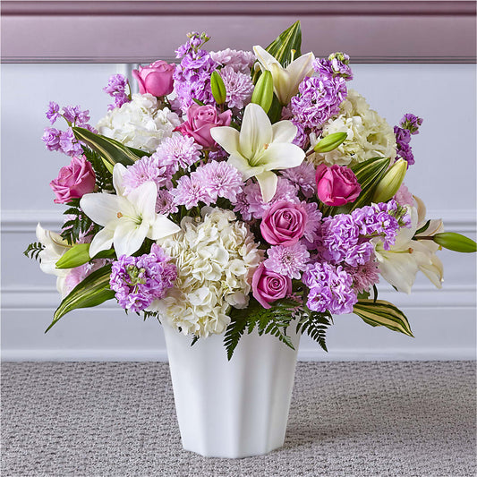 Heaven Sent Floor Basket –  Monarca Florist, Yonkers NY