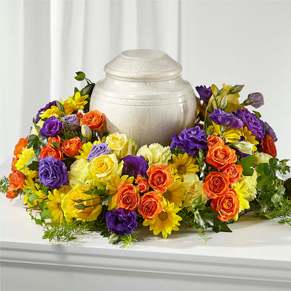 Blossoms of Remembrance Cremation Adornment –  Monarca Florist, Yonkers NY
