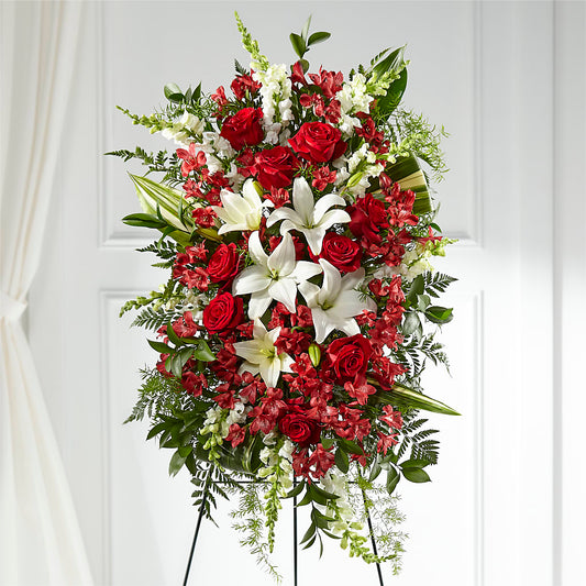 Everlasting Memory Standing Spray –  Monarca Florist, Yonkers NY