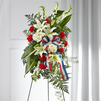Stars of Life Standing Spray –  Monarca Florist, Yonkers NY