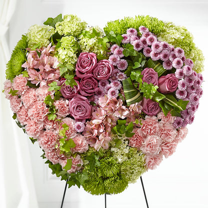 Heartwarming Standing Heart –  Monarca Florist, Yonkers NY
