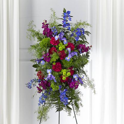 Heavenly Skies Standing Spray –  Monarca Florist, Yonkers NY
