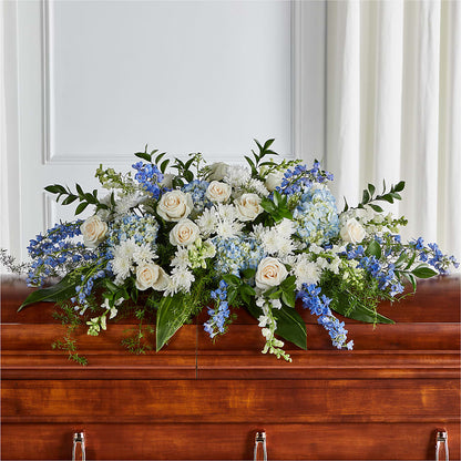 Timeless Essence Casket Spray –  Monarca Florist, Yonkers NY