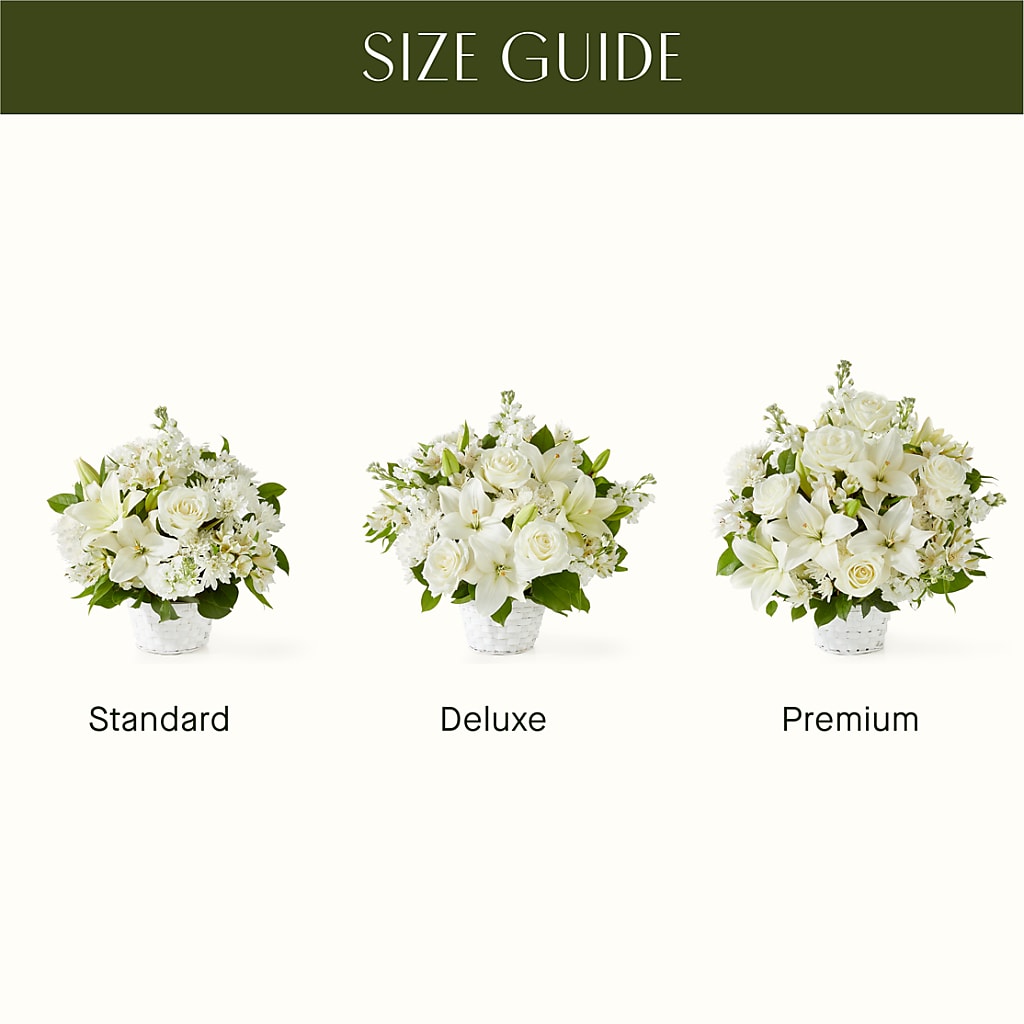 Peaceful Reflections Arrangement –  Monarca Florist, Yonkers NY
