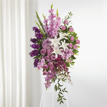 Never Alone Standing Spray –  Monarca Florist, Yonkers NY