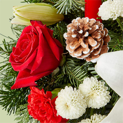 Seasonal Festivities Centerpiece –  Monarca Florist, Yonkers NY