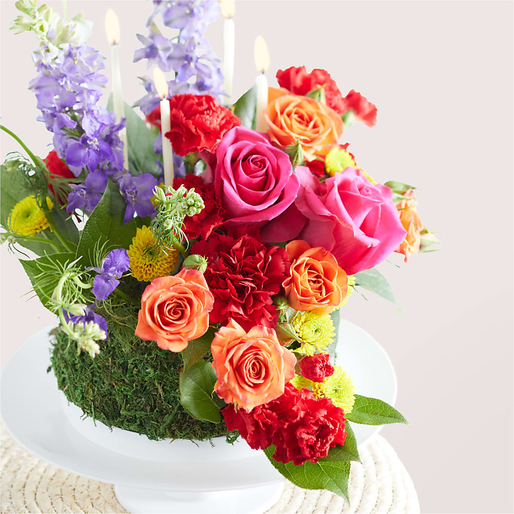 Best Year Yet Floral Cake –  Monarca Florist, Yonkers NY