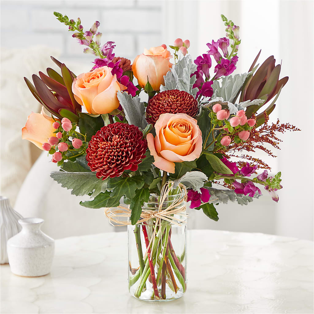 Moody Hues Bouquet –  Monarca Florist, Yonkers NY