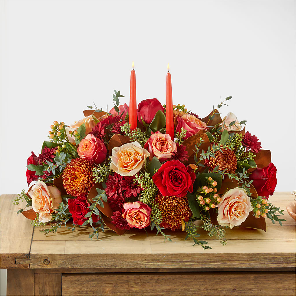 Gather Near Centerpiece –  Monarca Florist, Yonkers NY
