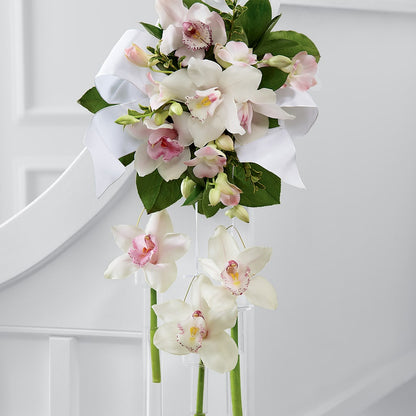 Perfect Entrance Pew Arrangement –  Monarca Florist, Yonkers NY