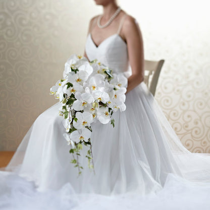Classic White Bouquet –  Monarca Florist, Yonkers NY