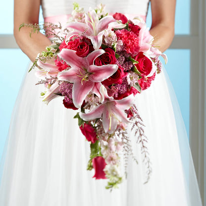 Lily & Rose Bouquet –  Monarca Florist, Yonkers NY