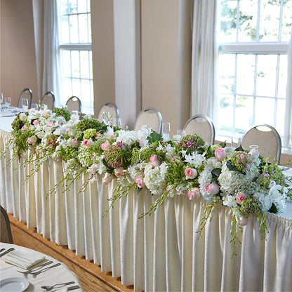 State of Joy Head Table Arrangement –  Monarca Florist, Yonkers NY