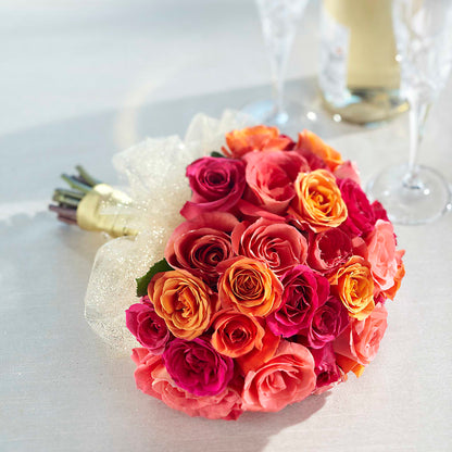 Sweet Roses Bouquet –  Monarca Florist, Yonkers NY