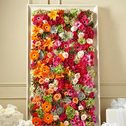 Fresh Picked Floral Wall –  Monarca Florist, Yonkers NY
