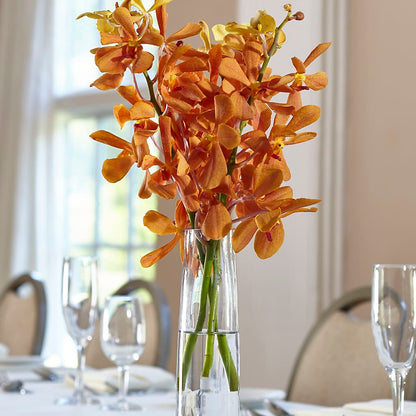 Orange Mokara Bud Vase –  Monarca Florist, Yonkers NY